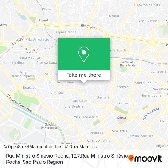 Rua Ministro Sinésio Rocha, 127,Rua Ministro Sinésio Rocha map