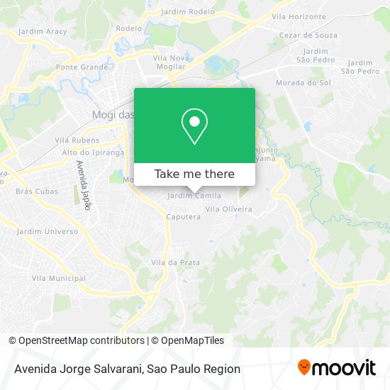 Avenida Jorge Salvarani map