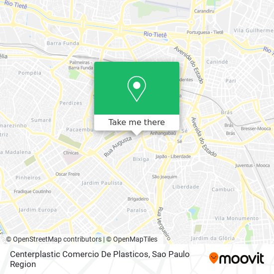 Centerplastic Comercio De Plasticos map