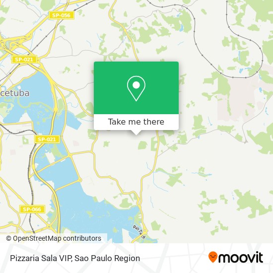 Pizzaria Sala VIP map