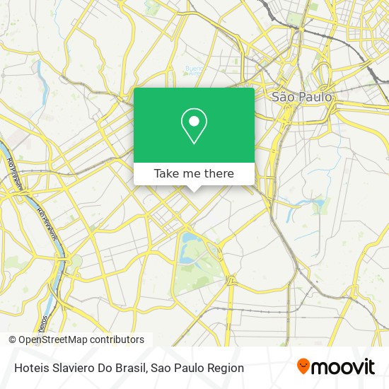 Hoteis Slaviero Do Brasil map