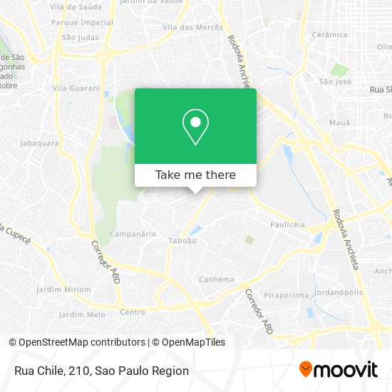 Rua Chile, 210 map