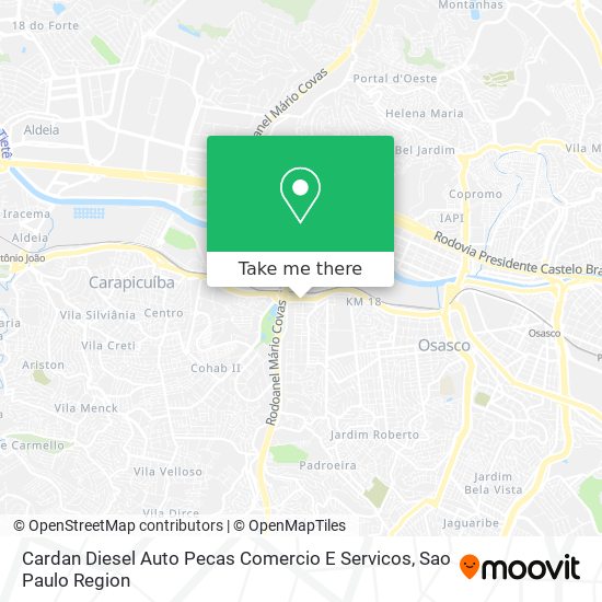 Mapa Cardan Diesel Auto Pecas Comercio E Servicos