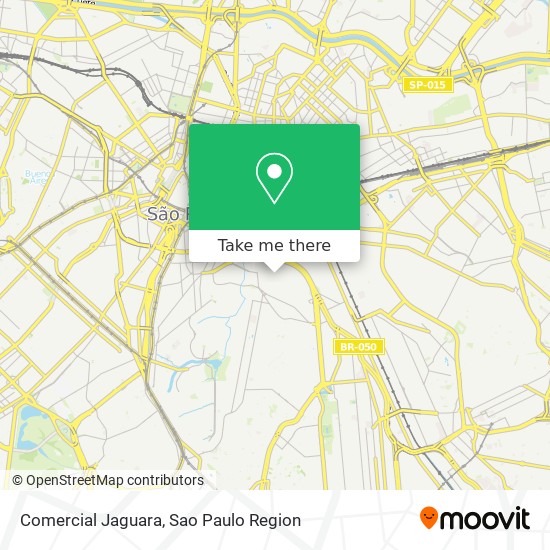 Comercial Jaguara map