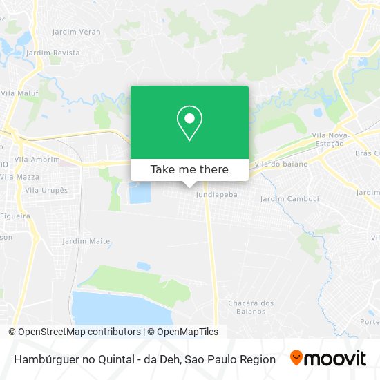 Hambúrguer no Quintal - da Deh map