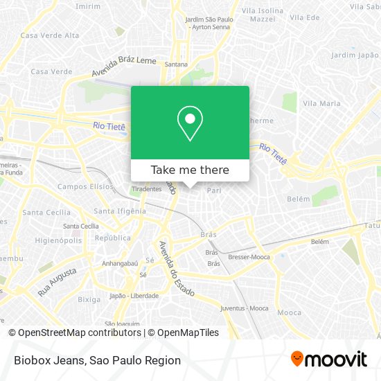 Biobox Jeans map