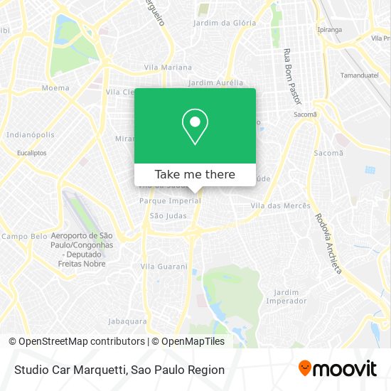 Studio Car Marquetti map