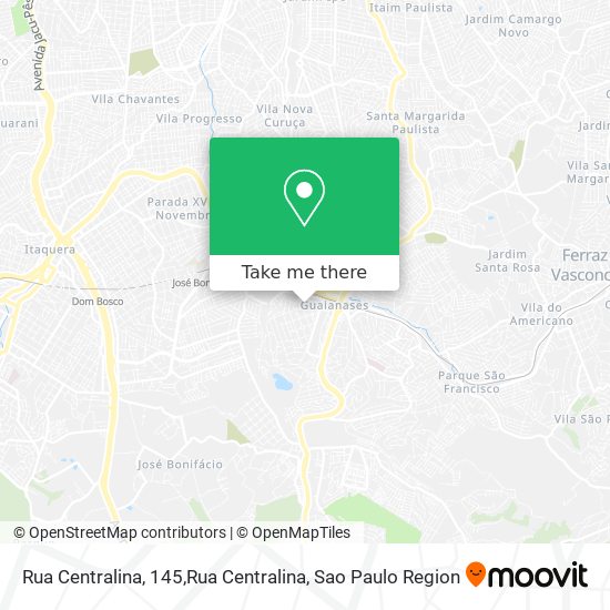 Rua Centralina, 145,Rua Centralina map