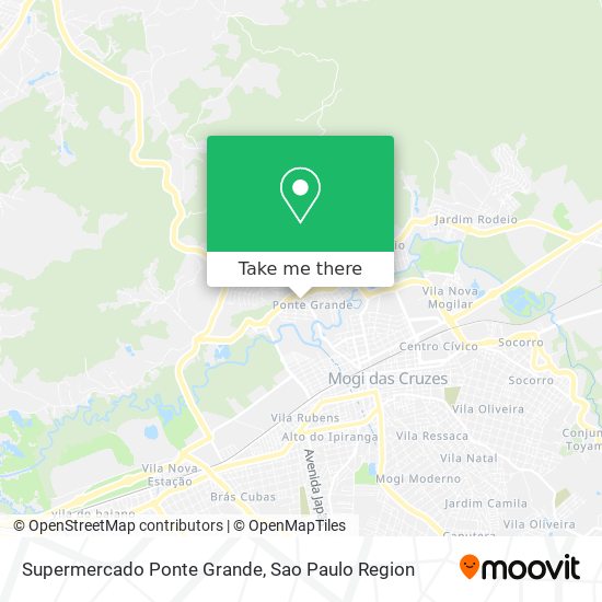 Supermercado Ponte Grande map