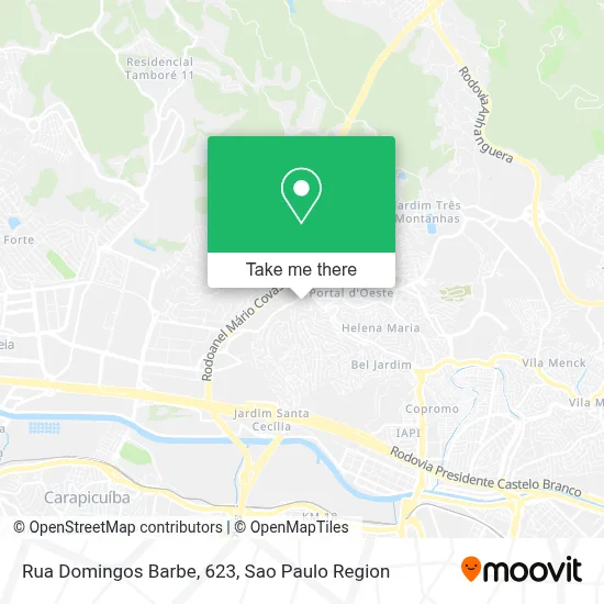 Rua Domingos Barbe, 623 map