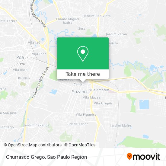 Mapa Churrasco Grego