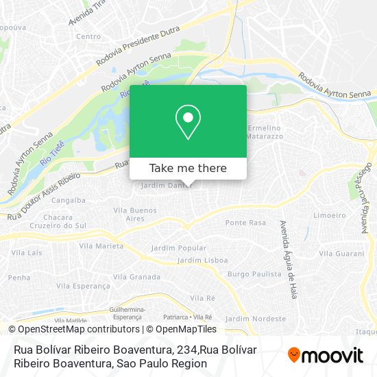 Rua Bolívar Ribeiro Boaventura, 234,Rua Bolívar Ribeiro Boaventura map