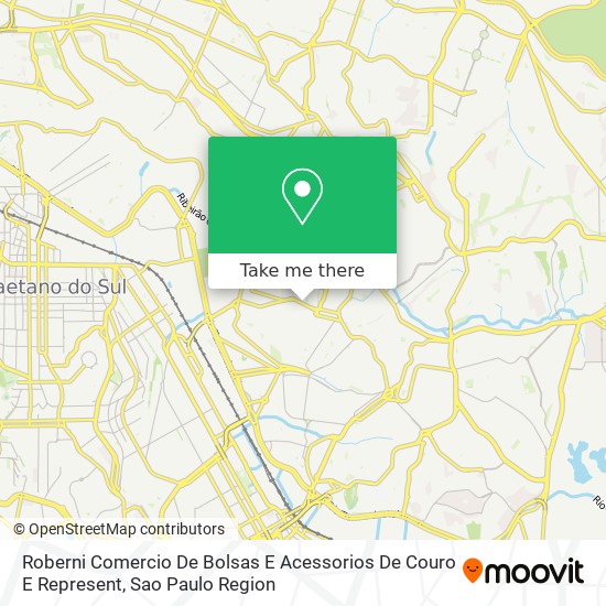 Roberni Comercio De Bolsas E Acessorios De Couro E Represent map