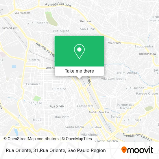 Rua Oriente, 31,Rua Oriente map