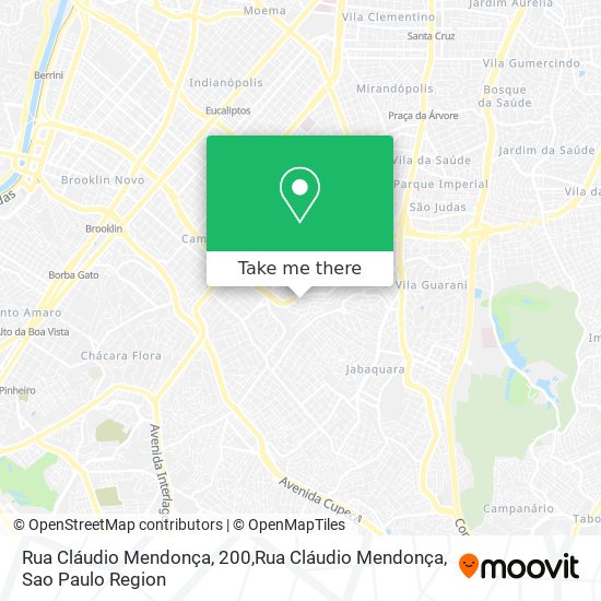 Rua Cláudio Mendonça, 200,Rua Cláudio Mendonça map