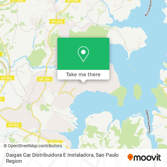 Daigas Car Distribuidora E Instaladora map