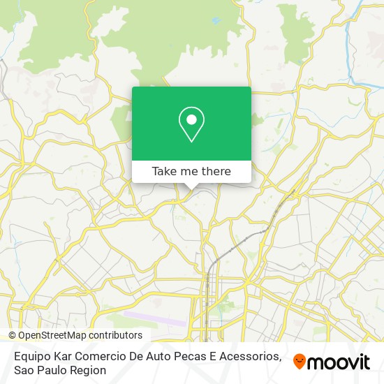 Equipo Kar Comercio De Auto Pecas E Acessorios map