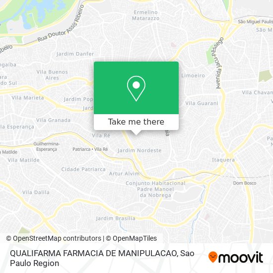 QUALIFARMA FARMACIA DE MANIPULACAO map