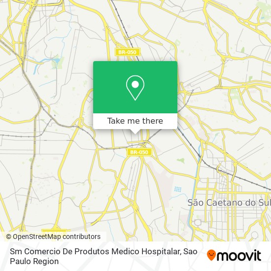 Sm Comercio De Produtos Medico Hospitalar map