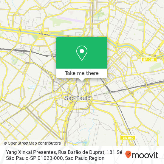 Yang Xinkai Presentes, Rua Barão de Duprat, 181 Sé São Paulo-SP 01023-000 map