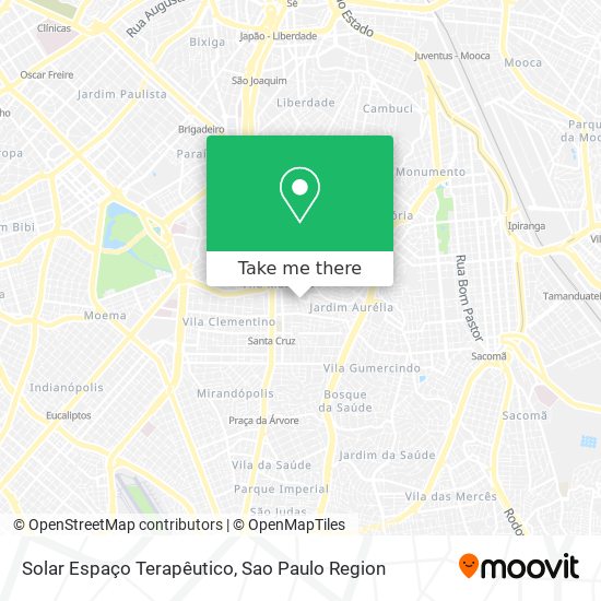 Solar Espaço Terapêutico map
