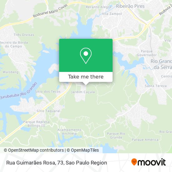 Rua Guimarães Rosa, 73 map