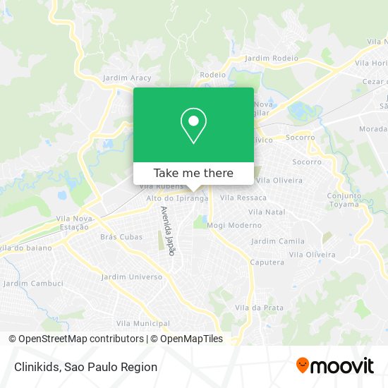 Clinikids map