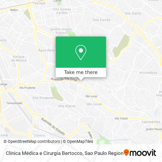 Clínica Médica e Cirurgia Bertocco map