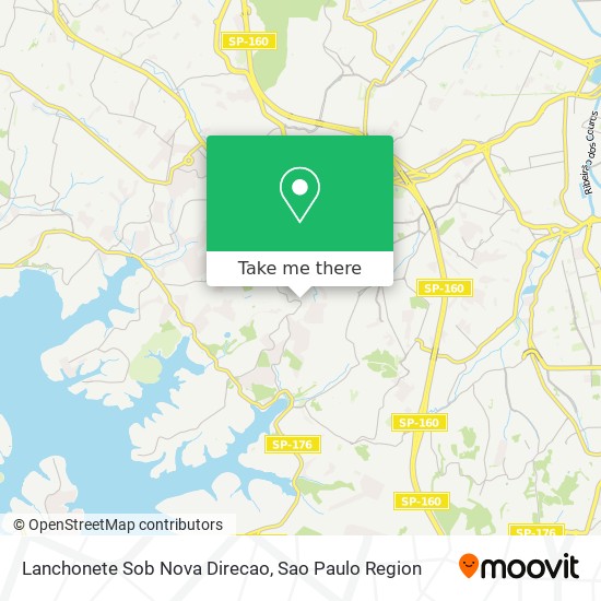 Lanchonete Sob Nova Direcao map