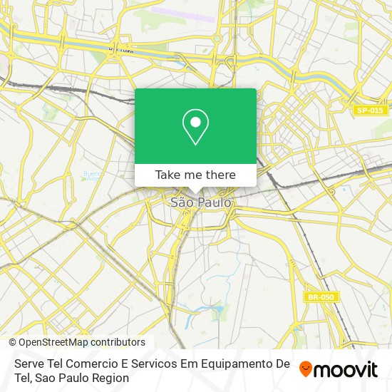 Mapa Serve Tel Comercio E Servicos Em Equipamento De Tel