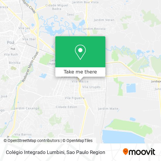 Colégio Integrado Lumbini map