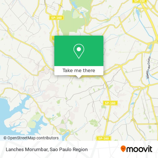 Lanches Morumbar map