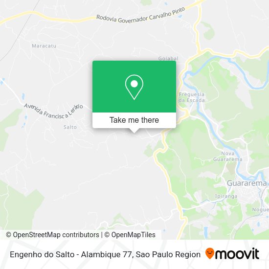 Engenho do Salto - Alambique 77 map