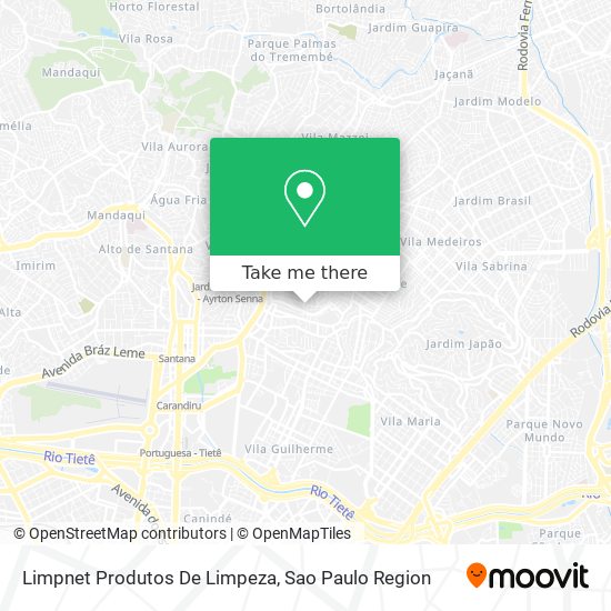 Limpnet Produtos De Limpeza map