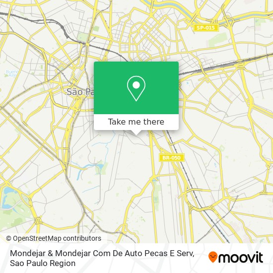 Mondejar & Mondejar Com De Auto Pecas E Serv map