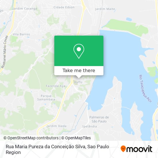 Rua Maria Pureza da Conceição Silva map