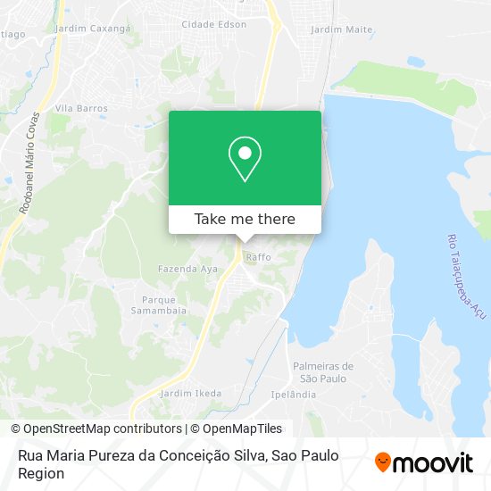 Rua Maria Pureza da Conceição Silva map