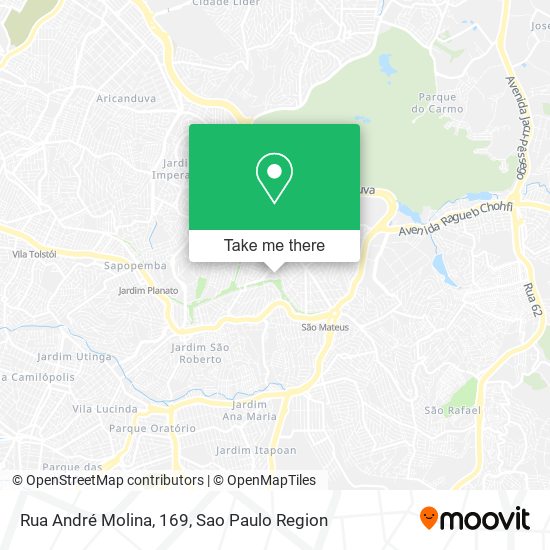 Rua André Molina, 169 map
