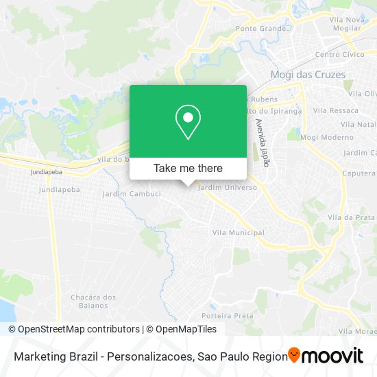 Marketing Brazil - Personalizacoes map