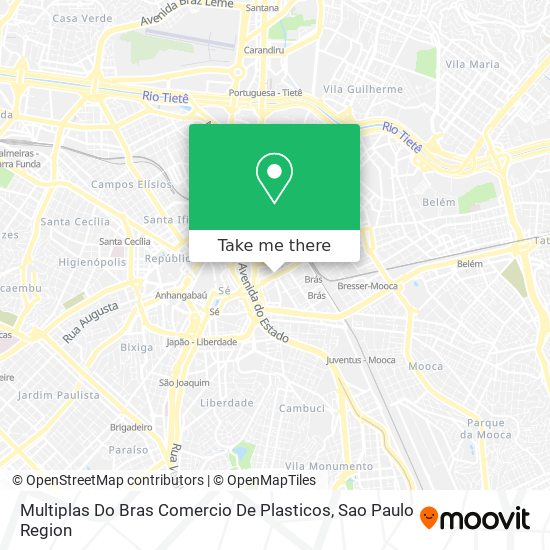 Multiplas Do Bras Comercio De Plasticos map