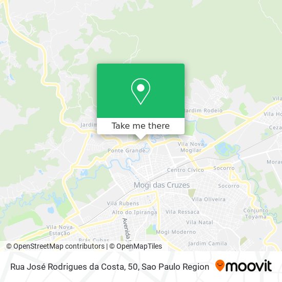 Rua José Rodrigues da Costa, 50 map