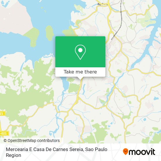 Mercearia E Casa De Carnes Sereia map