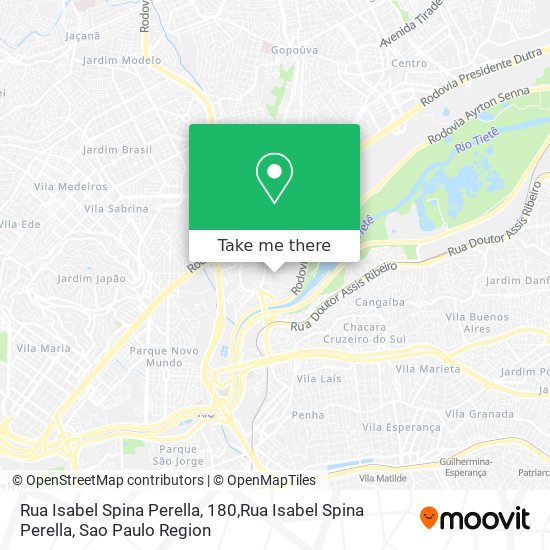 Rua Isabel Spina Perella, 180,Rua Isabel Spina Perella map
