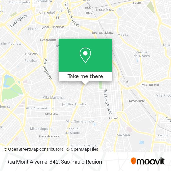 Rua Mont Alverne, 342 map