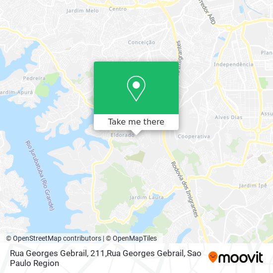 Rua Georges Gebrail, 211,Rua Georges Gebrail map