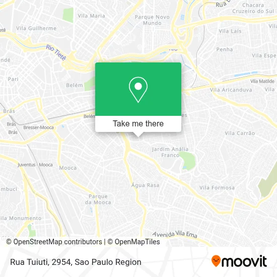 Rua Tuiuti, 2954 map