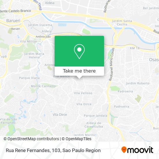 Rua Rene Fernandes, 103 map