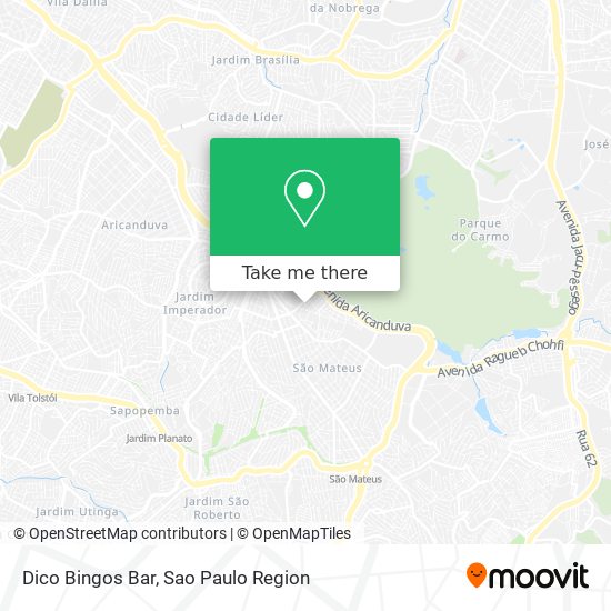 Mapa Dico Bingos Bar