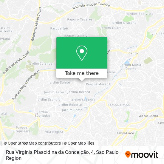 Rua Virgínia Plascidina da Conceição, 4 map