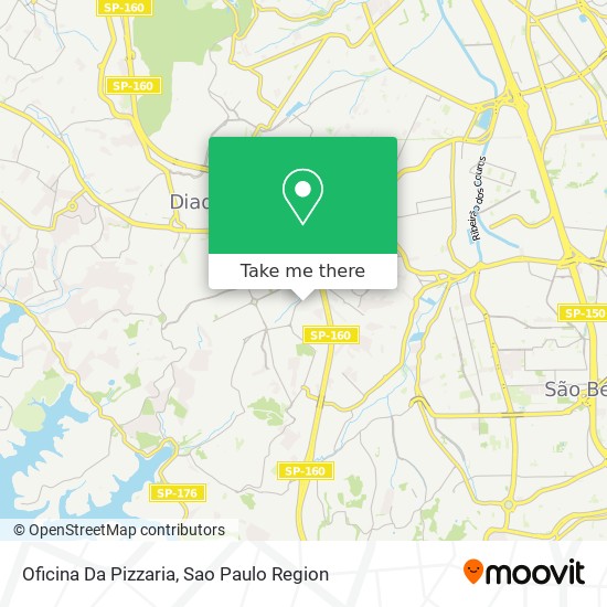 Oficina Da Pizzaria map